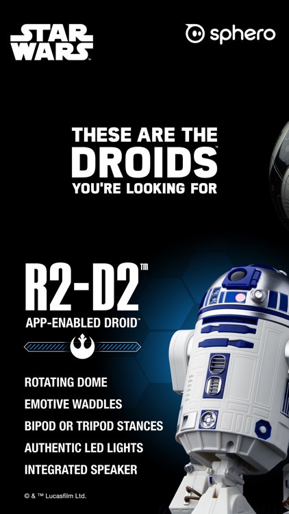 Star Wars Droids App by Sphero