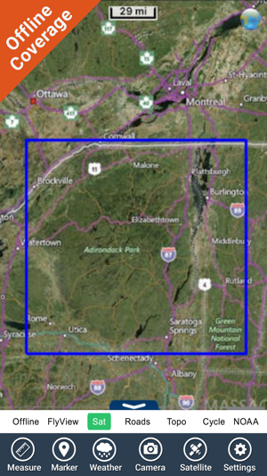 Adirondack State Park gps outdoor map with Guide(圖5)-速報App