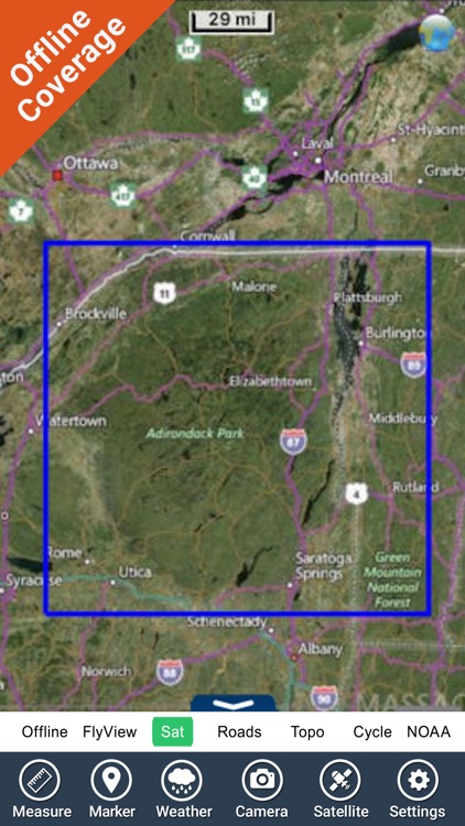 Adirondack State Park gps outdoor map with Guide screenshot-4