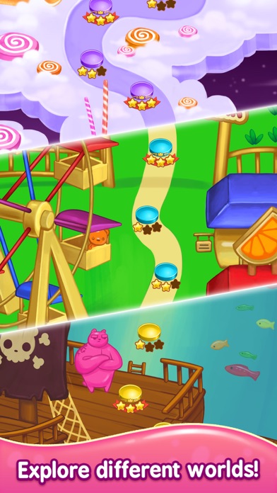 GUMMY GUSH: MATCH 3 PUZZLE 6.9.1 IOS GAME GIẢI TRÍ GUMMY GUSH: MATCH 3 PUZZLE 6.9.1 IOS