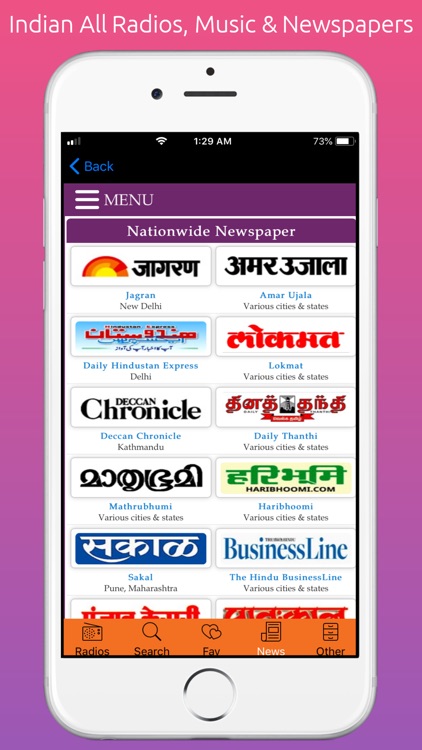 Indian All Radio, Music & News screenshot-4