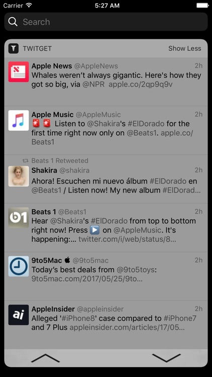 Twitget - Widget for Twitter