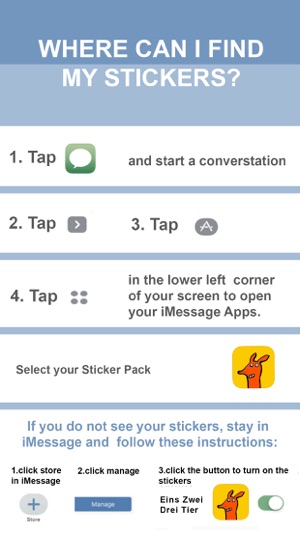 Eins Zwei Drei Tier - Sticker(圖3)-速報App