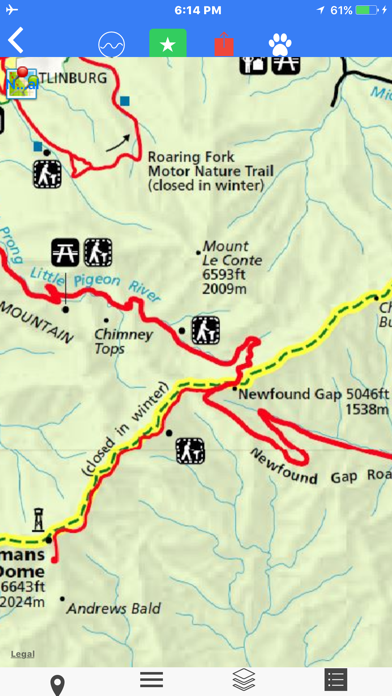 Great Smoky Mountain Tour Maps screenshot 3