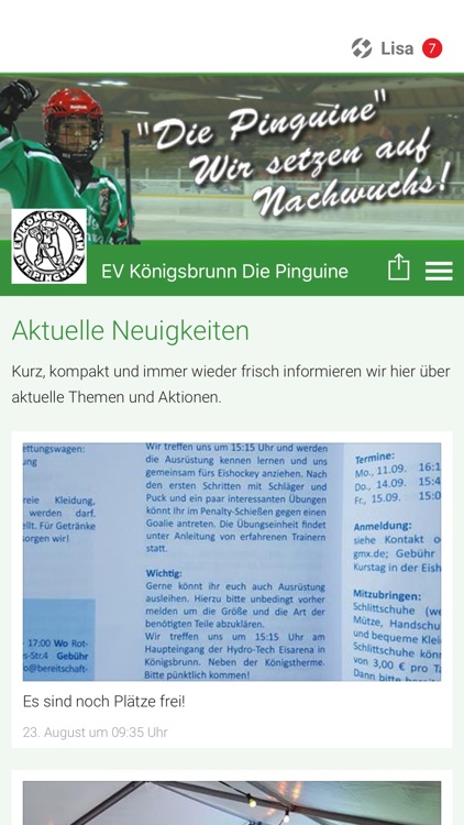 EV Königsbrunn Die Pinguine