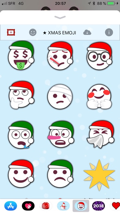 クリスマス絵文字 • Stickersのスクリーンショット5 クリスマス絵文字 • Stickersのスクリーンショット5