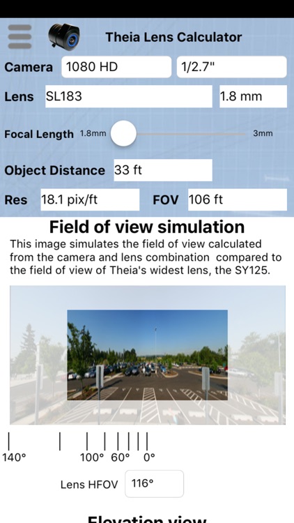 Lens Calculator