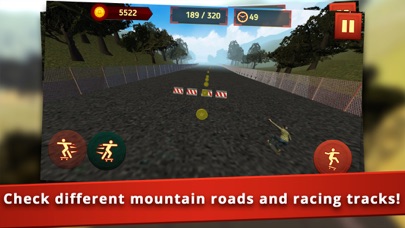 Downhill Longboarding Race Sim screenshot 2