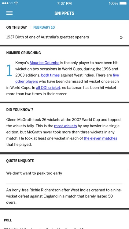 ESPNcricinfo Cricket screenshot-4
