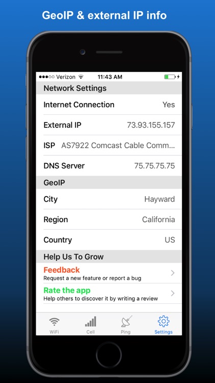 NetSignal - signal strength, wifi analyzer, tools screenshot-3