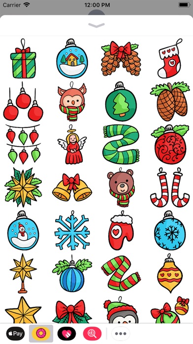 Snowy Winter Stickers screenshot 2