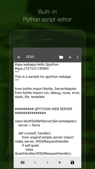 QPython screenshot 3