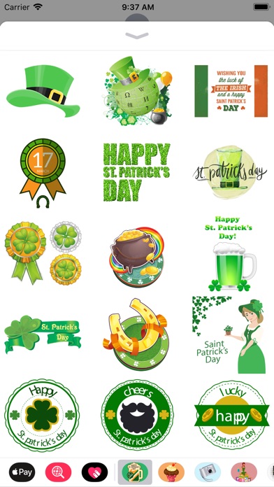 St. Patrick's Day Fun Stickers screenshot 2