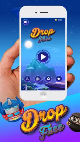 Game screenshot Drop Free - Tap Jump Avoid mod apk