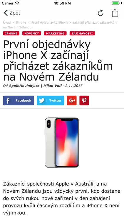 AppNovinky.cz