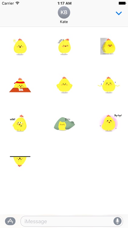 Cute Chicken - ChickenMoji Stickers