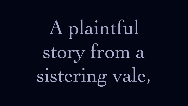 A Lover's Complaint: