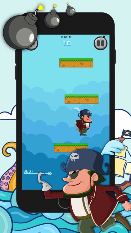 Pirate Tap Jump Adventure