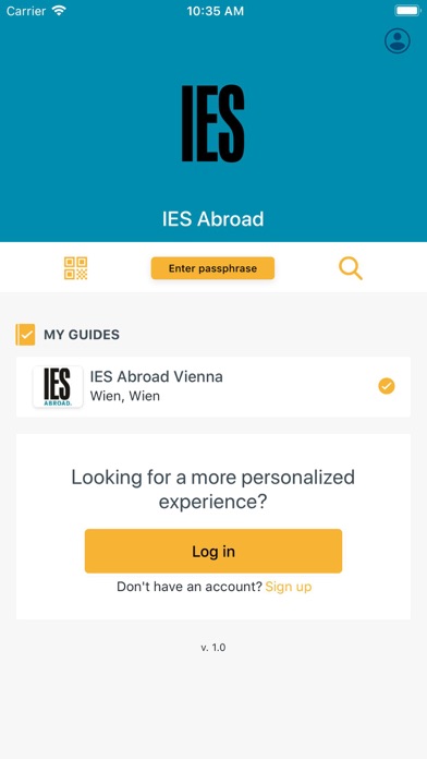 IES Abroad screenshot 2