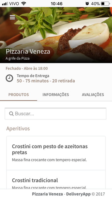 How to cancel & delete Pizzaria Veneza - SBC from iphone & ipad 1