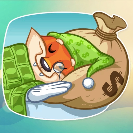 Millionaire Fox! Stickers