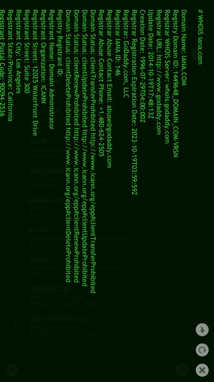 Deep Whois