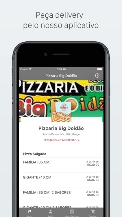 Pizzaria Big Doidão Delivery