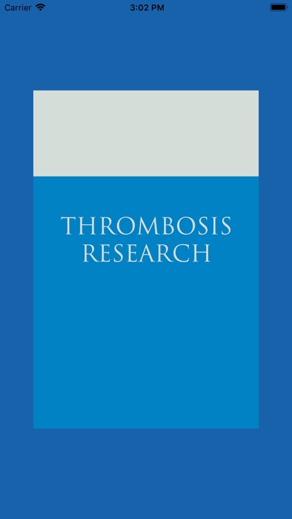 Thrombosis Research