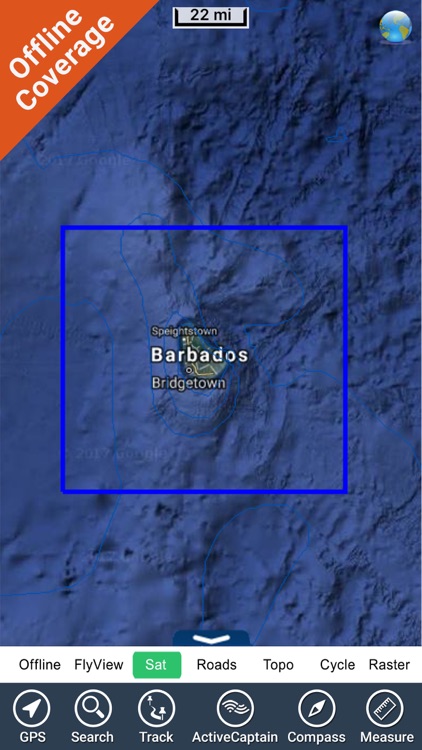 Barbados GPS Map Navigator offline charts & guide screenshot-4