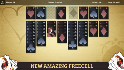 Amazing FreeCell Solitaire screenshot 2