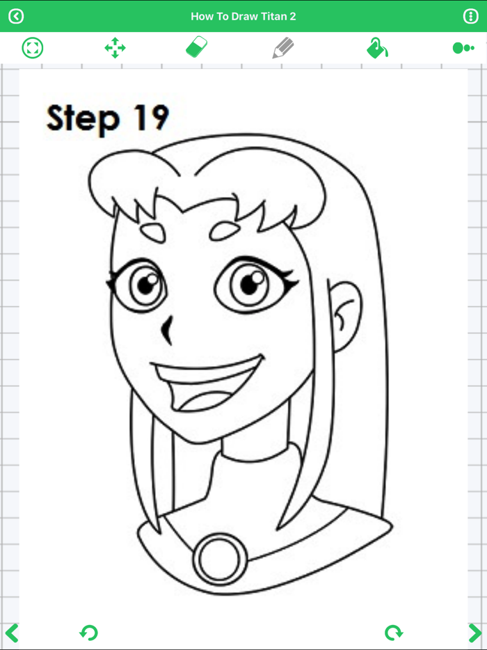 Draw Titans - Step by step