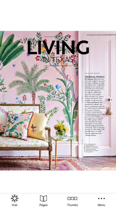Modern Luxury Interiors Texas Magazine screenshot 2