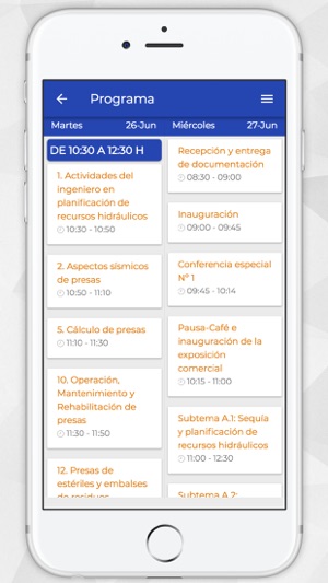 Jornadas Españolas de Presas(圖3)-速報App