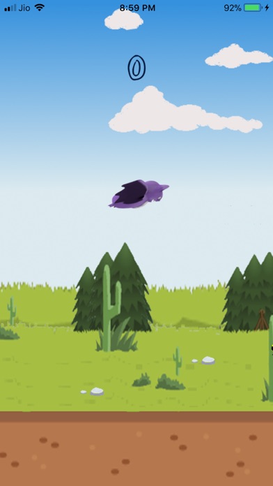 Flappy Bat Chasing Bee screenshot 2