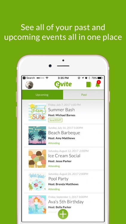 Evite: Online Invitations, RSVPs and Photo Sharing screenshot-4