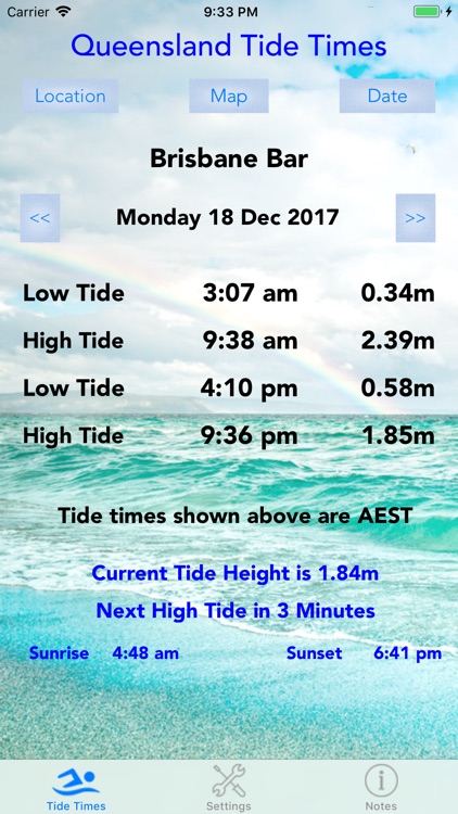 QLD Tide Times