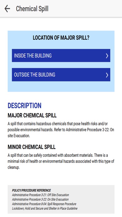 DSBN Emergency Response Ref. screenshot 2