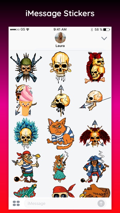 Pirates - Funny Cartoon & Comic Text Chat Stickers screenshot 3