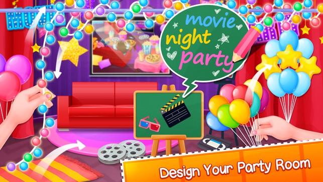 Crazy Movie Night Party