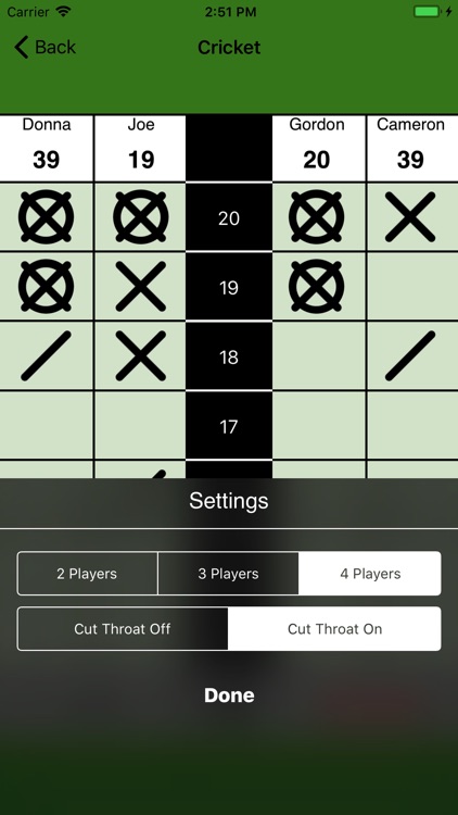 Simple Darts Scoreboard screenshot-3