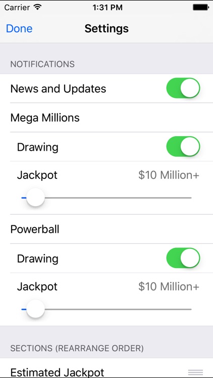 Mega Millions + Powerball screenshot-4