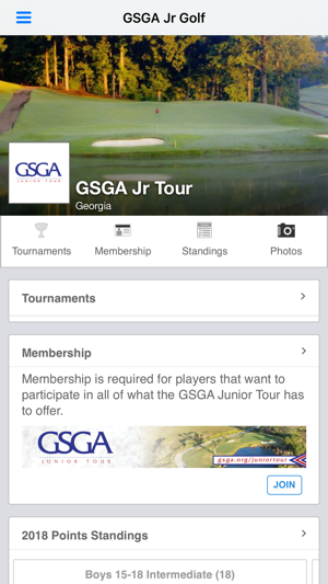 GSGA Junior Golf Tour