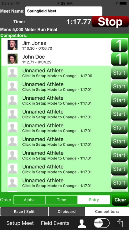Running Coach's Clipboard for iPhone