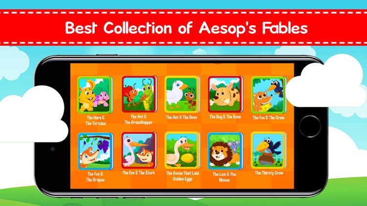 Aesop Fables: Children Stories screenshot-0