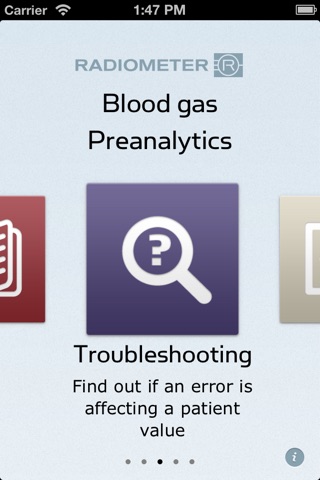 Blood gas - Preanalytics screenshot 2