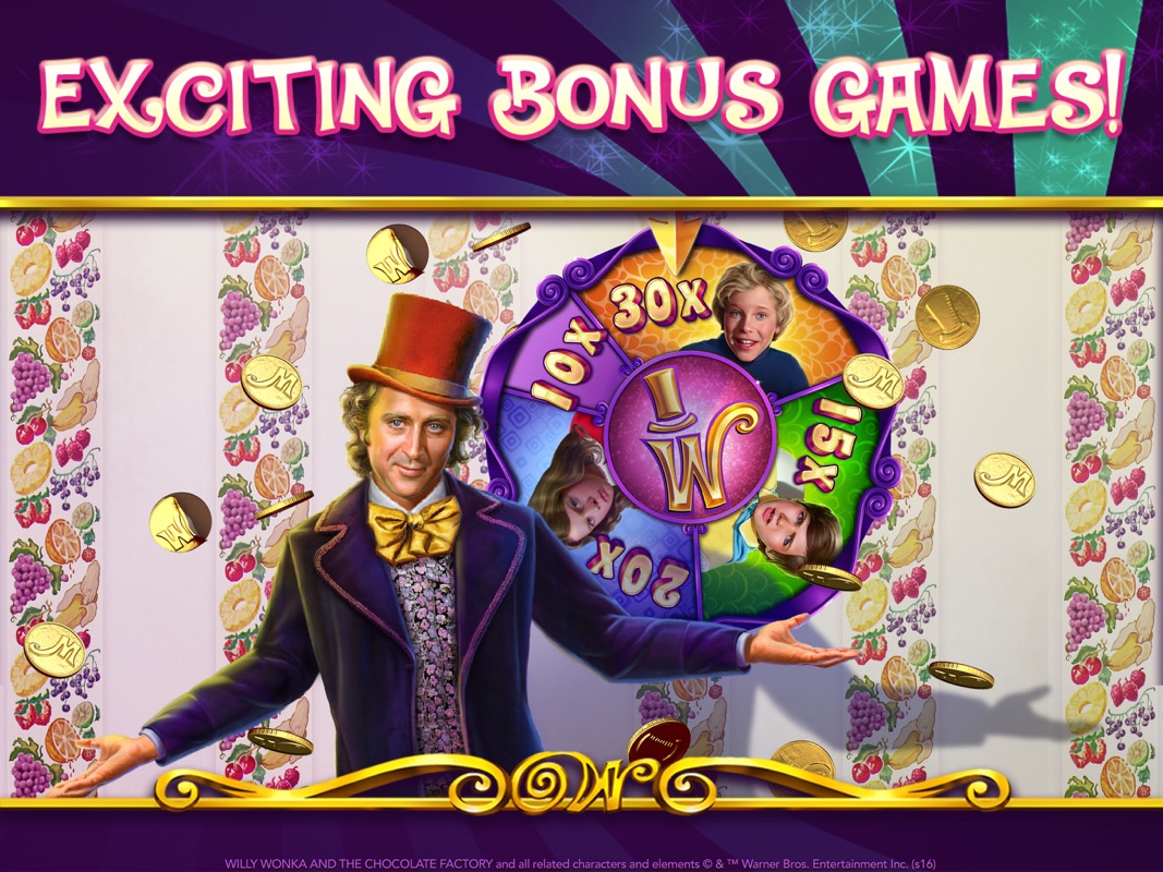 Willy wonka and the chocolate factory games