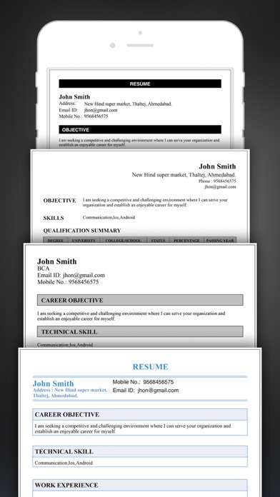 How to cancel & delete Resume Creator Pro CV Designer from iphone & ipad 1