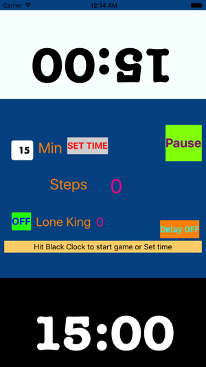 Chess Competition Clock for iPad