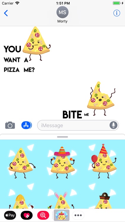 Pizzamoji Animated Stickers