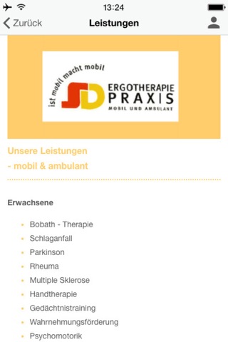 Ergotherapie Dettmer screenshot 4